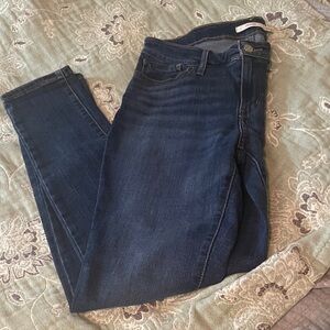 Levi's Dark Blue Women's Skinny Jeans